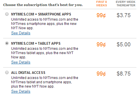 Overview of subscriptions